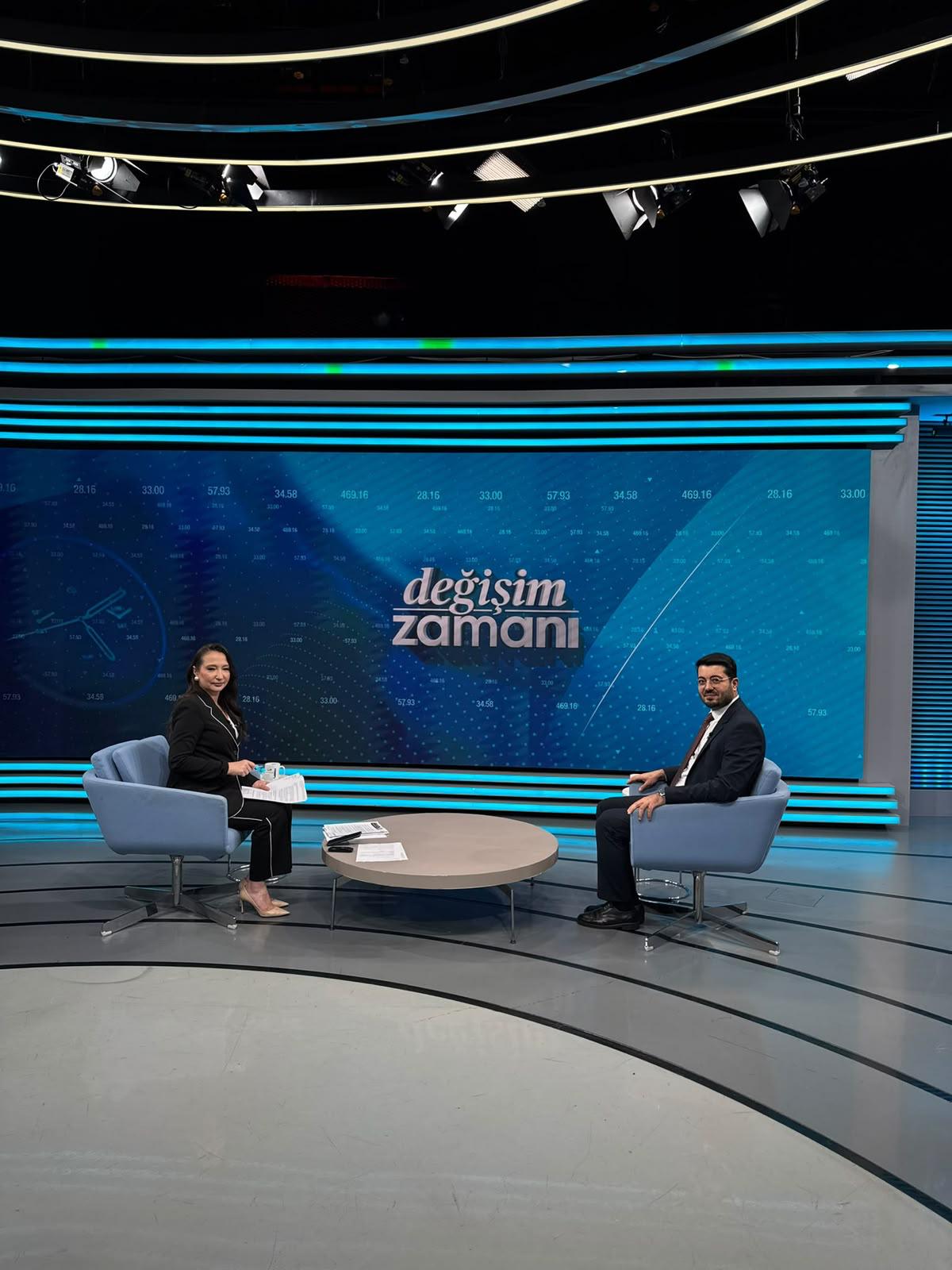 Genel Sekreterimiz ve Medeniyet Teknopark Genel Müdürü Ali Ramazan Tak Değişim Zamanı Programına Konuk Oldu